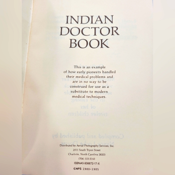 Indian Doctor Book - Picture 2 of 3